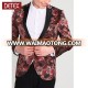 Stylish Printed Fashion Suit For Wedding Slim Fit Mens Blazer