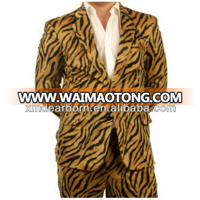 men's tiger print suit